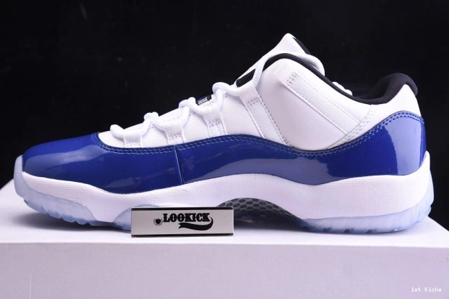 1st Kicks Jordan Concord Low AH7860-100 11 White Air Retro 0710